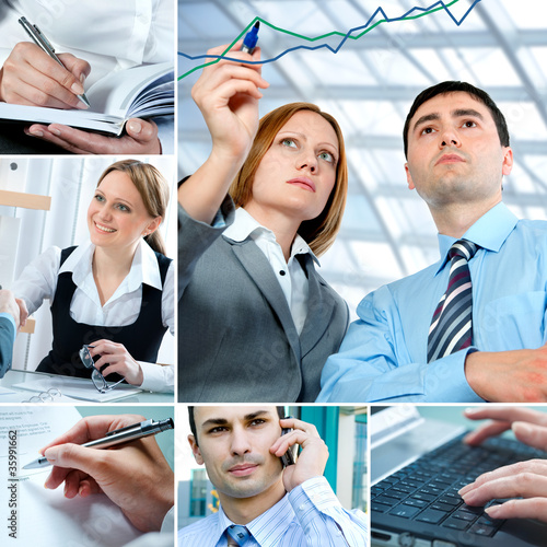 Photo: Business Collage Business Collage