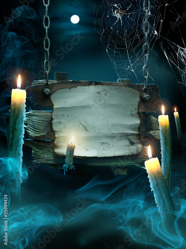 Photo: design background for Halloween party design background for Halloween party
