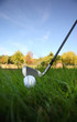 Golf club and ball