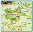 Landkreis Dingolfing Landau in SVG V5