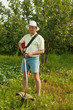 Gardening man