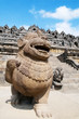 Stone Lion the guardian of Borobudur Temple Stone Lion the guardian of Borobudur Temple