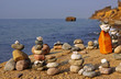 Foto: Steinhaufen an der Ostsee Steinhaufen an der Ostsee