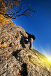 man on top