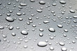 Wassertropfen grau