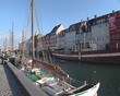 Pier with a lot of boats in Denmark.