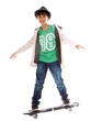Photo: boy on a waveboard boy on a waveboard