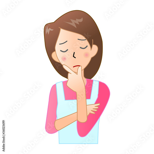 Illustration: 女性イラスト(主婦) 女性イラスト(主婦)