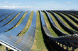 Alpes de hautes provence, Puimichel, ferme solaire des Mées