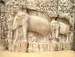 Elephant carving