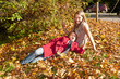 Two friends in the autumn Two friends in the autumn