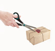 to open the parcel