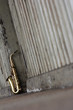 old grungy saxophone