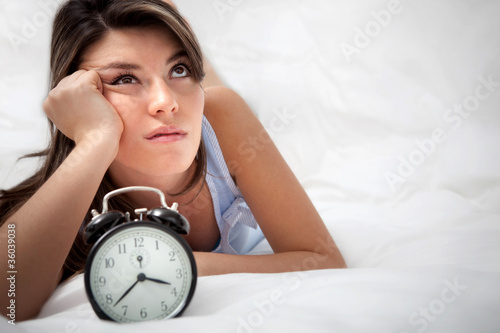 Photo: Sleepless woman Sleepless woman