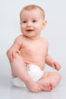 Happy infant