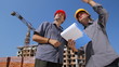 Construction workers, partnership