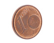 One euro cent