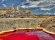 Over red