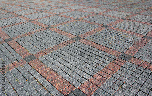 Photo: Granite roadway Granite roadway
