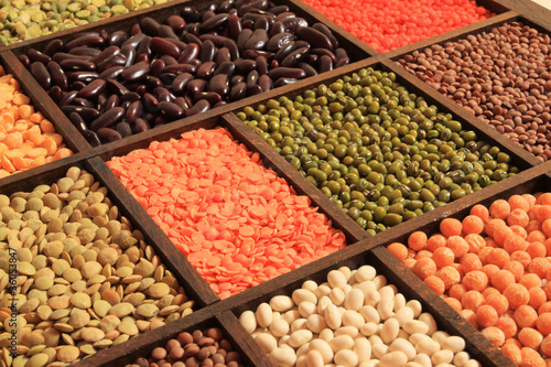 Photo: Beans, peas and soybeans Beans, peas and soybeans