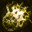 burning wheel
