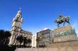 Plaza Independencia in Montevideo Plaza Independencia in Montevideo