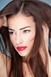 Portrait of a pretty young woman Portrait of a pretty young woman