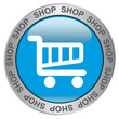 SHOP  (Blue Button with Symbol)