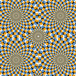 Optical effect of movement