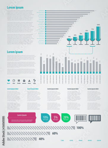 Vector: infographics element icons and symbols infographics element icons and symbols