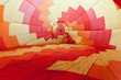 Gonflage de l'enveloppe d'une montgolfière Gonflage de l'enveloppe d'une montgolfière
