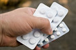 holdiing pills