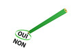 crayon et vert