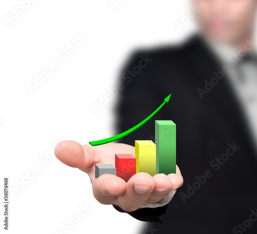 Photo: Graphs on the hands. Graphs on the hands.