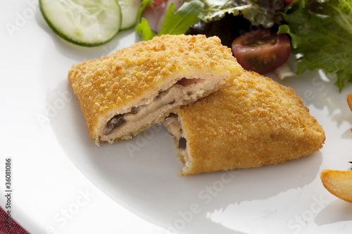 Photo: Vegan Cordon Bleu Vegan Cordon Bleu