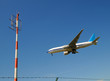 Foto: airplane landing airplane landing