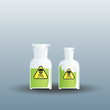 Two flasks full of poison