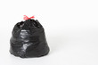 Photo: Full garbage sack Full garbage sack