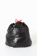 Photo: Full garbage sack Full garbage sack