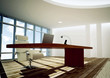Interior design of exclusive corporate business office