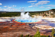 Grand Prismatic Spring In Yellowstone