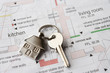 House key on ring