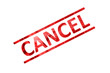 Cancelation, cancel