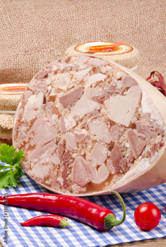 Foto: Polnische Hausgemachte Sülze Polnische Hausgemachte Sülze