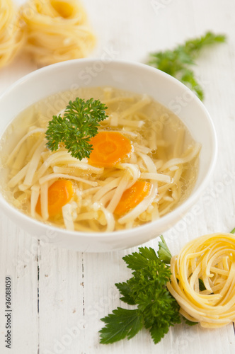Foto: Traditional Polish Chicken Broth Traditional Polish Chicken Broth