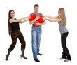 Two girls can not share a guy