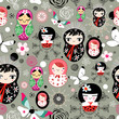 texture of the dolls