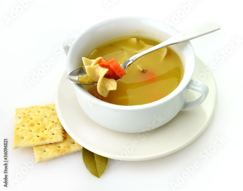 Photo: Chicken noodle soup Chicken noodle soup