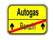 Benzin - Autogas