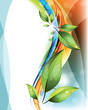 Leaf Abctract Vector Backgrounds